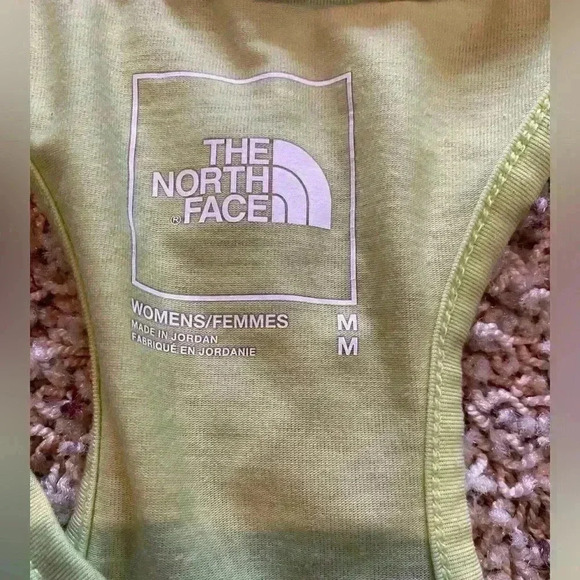 The North Face Neon Green Workout Racerback Tank - Picture 4 of 8